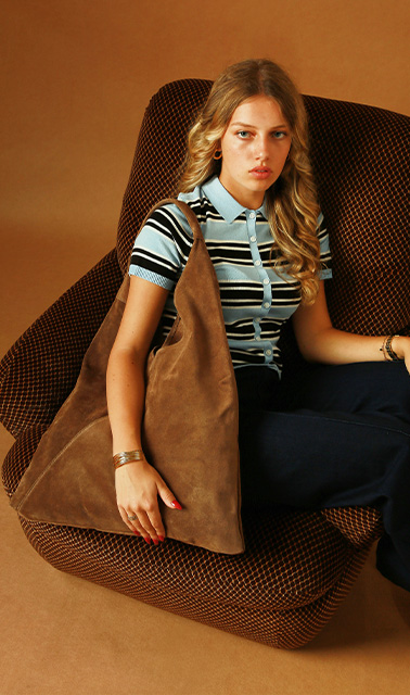 Schoudertas A4 Velvet Milano